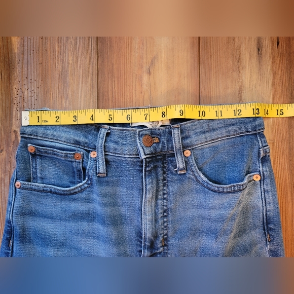 Madewell Slim Demi-Boot Jeans Size 25 - Picture 6 of 12